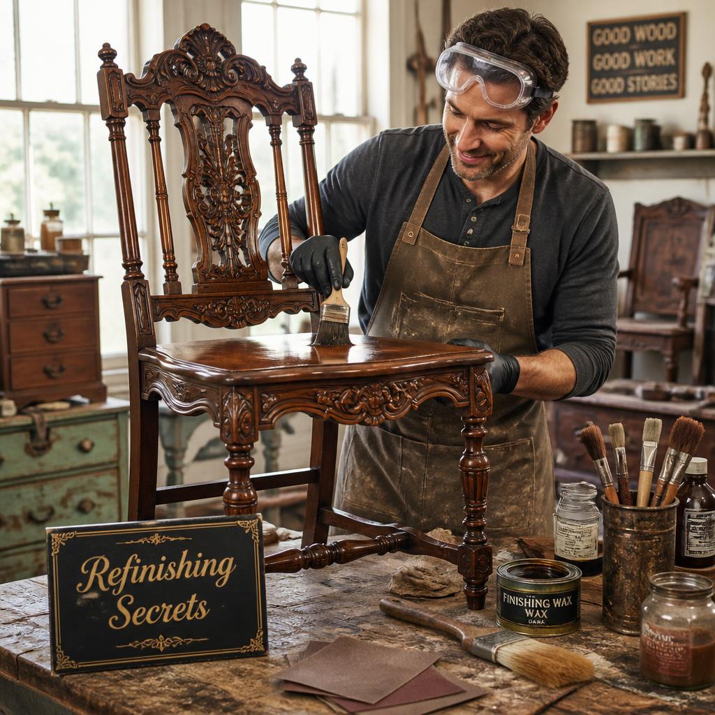 Hidden Refinishing Tricks That Make Old Furniture Shine