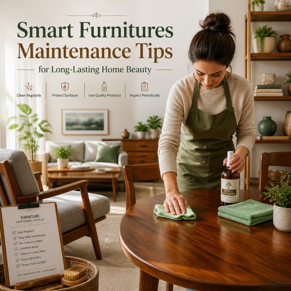 Smart Furnitures Maintenance Tips for Long-Lasting Home Beauty
