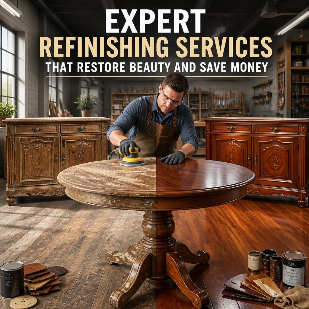 Expert Refinishing Services That Restore Beauty and Save Money