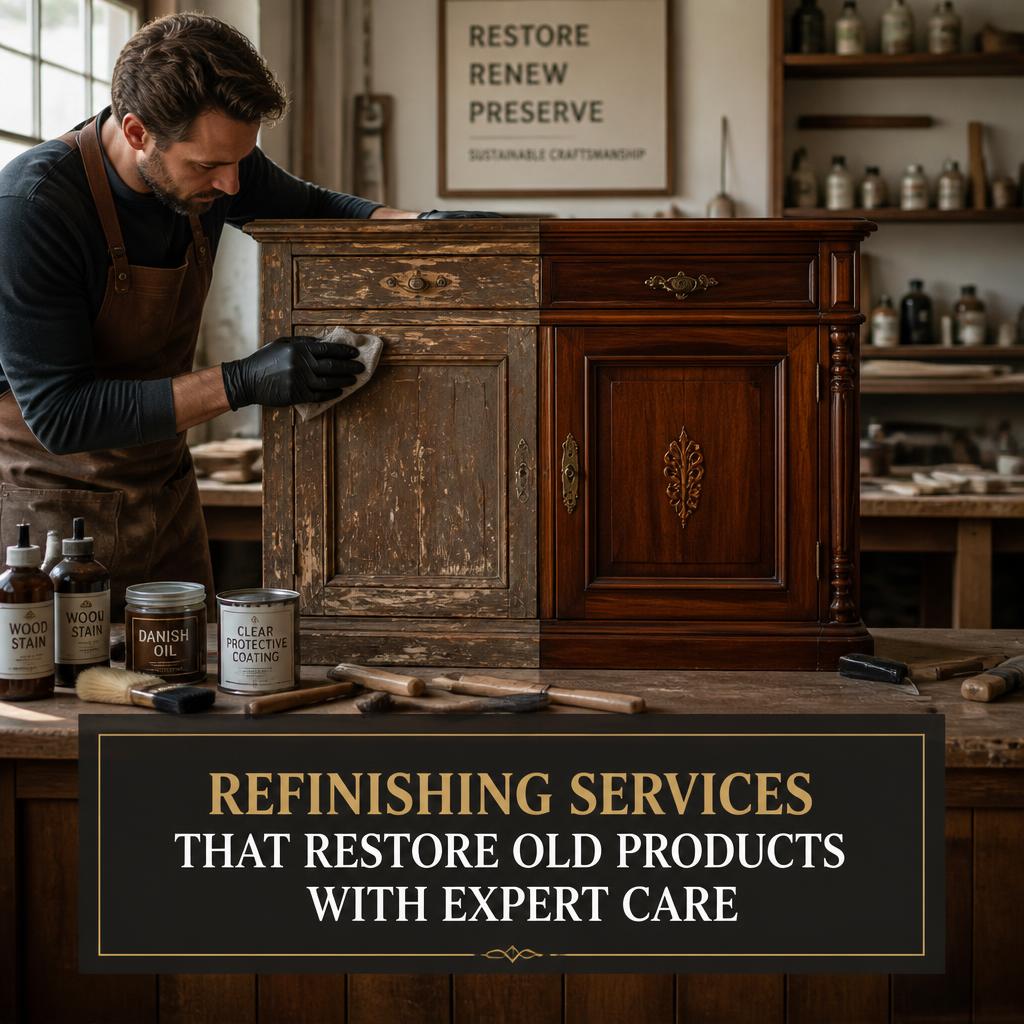 Refinishing Services That Restore Old Products With Expert Care