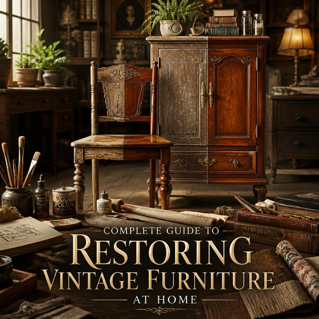 Complete Guide to Restoring Vintage Furniture at Home