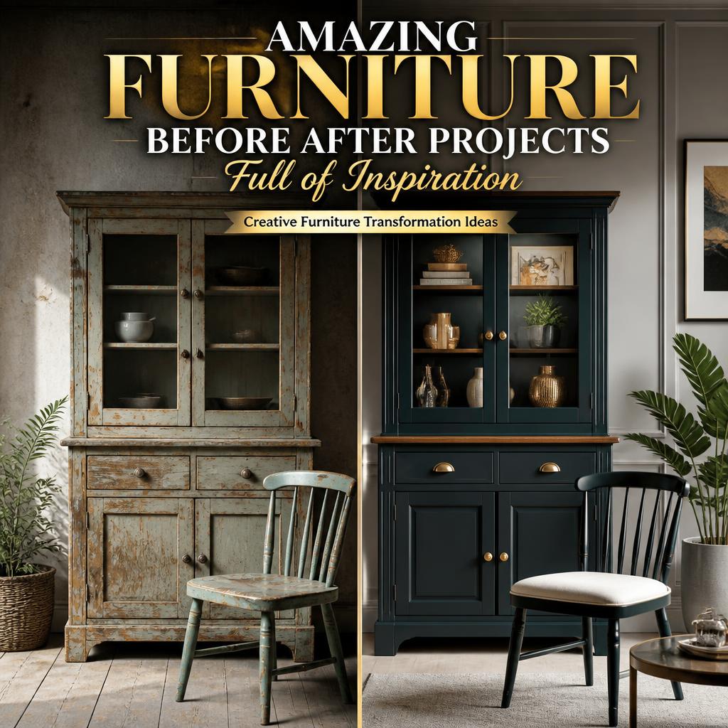 Amazing Furniture Before After Projects Full of Inspiration