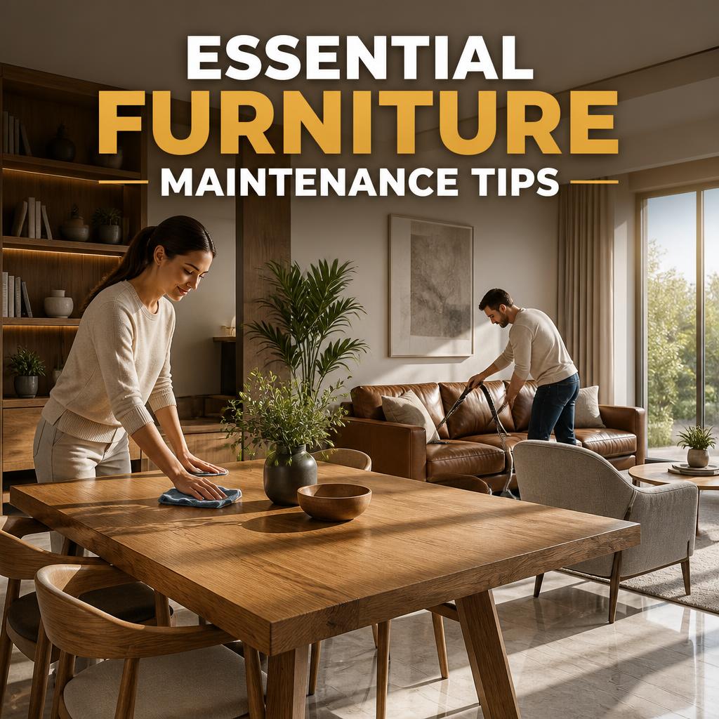 Essential Furniture Maintenance Tips For Long Lasting Performance